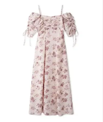 SNIDEL ROSE 프린트 원피스