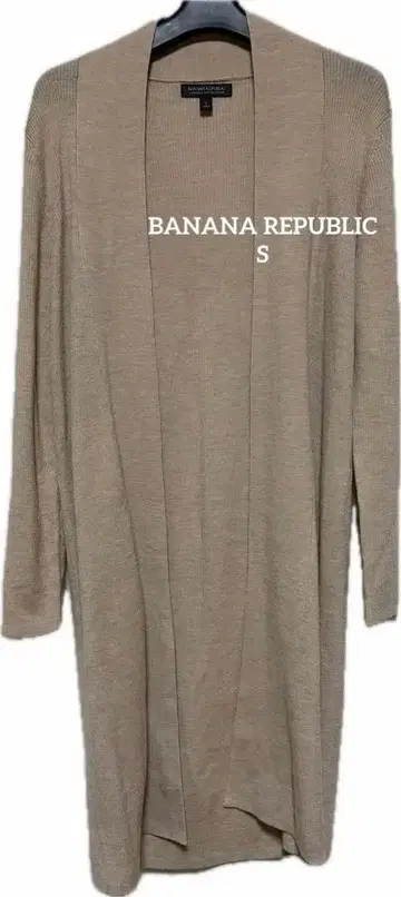8 BANANA REPUBLIC 메리노울 롱 가디건 S