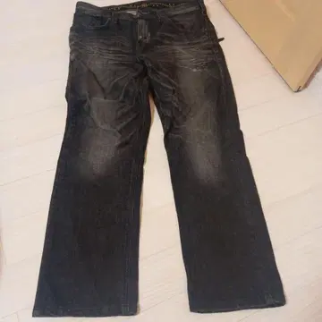 EDWIN 에드윈 데님 팬츠 블랙 남성용
