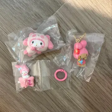 마이멜로디 키링 일광화상 플로키 마스코트