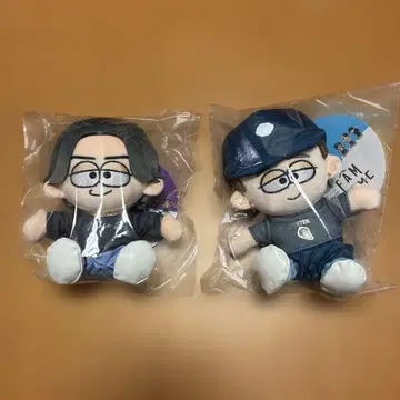 FAM 봉제 인형 2인 세트 타임리스