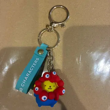 만박 산리오 먀쿠먀쿠 폼폼푸딩 입체 마스코트 키링