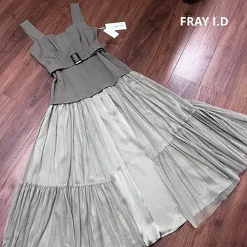 [ 새상품 미사용 종이 택 포함 ] 프레이 아이디 FRAY I.D 튤 원피스