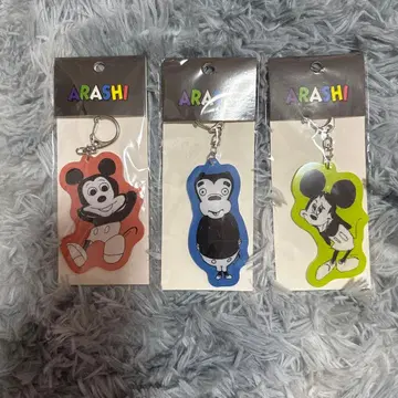 [ 새상품 ] 아라시 아라시를 여행하는 전시회 아크릴 키체인 미키