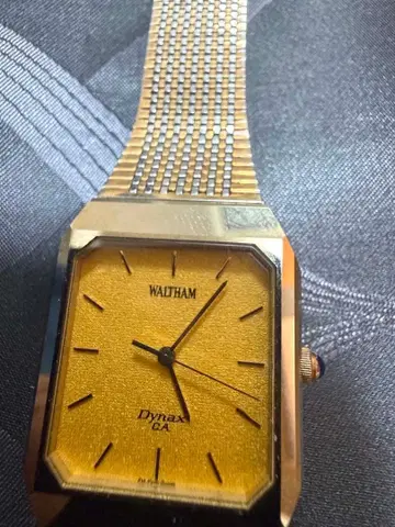 WALTHAM Dynax C.A. 남성용 손목시계 골드