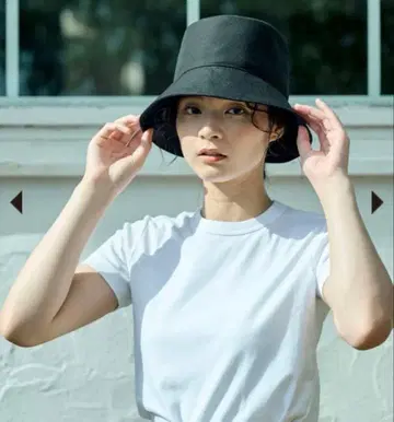 선배리어100 버킷햇 블랙 L
