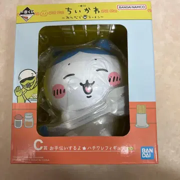 제일복권 치이카와 (먼작귀) 모두 함께 라멘 하치와레 피규어 C상