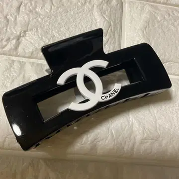 헤어 클립 헤어 액세서리 블랙 약 10.5cm