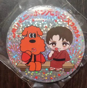 M!LK 니폰 겐키 불꽃놀이 2026 캔뱃지