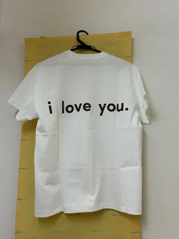 ENCIRCLE i love you. 티셔츠 화이트