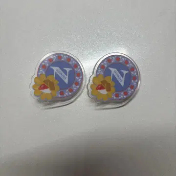 헤타뮤 노르웨이 플래그 클립 2개 세트