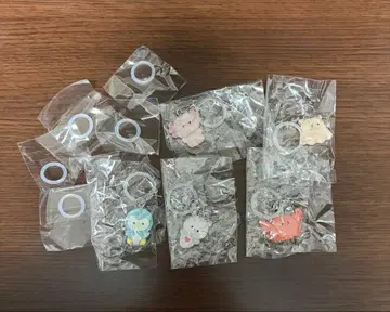 동글동글 눈의 동료들 마인 참 메지루시 액세서리 5개 세트