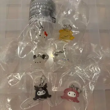 산리오 변신 문어 메지루시 액세서리 전 6종 컴플리트 세트