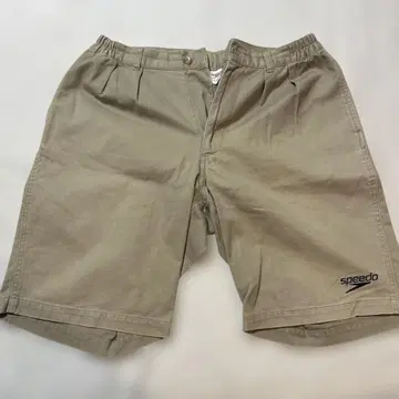 Speedo 남성용 하프 팬츠 베이지 XO 사이즈