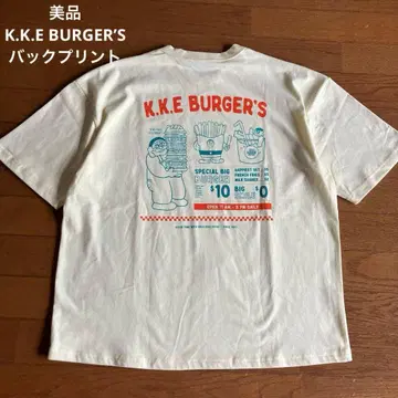 새상품급 K.K.E BURGER'S 셔츠 사이즈 M
