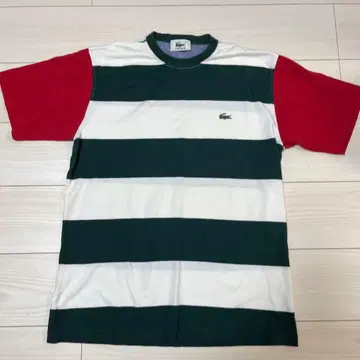 LACOSTE 라코스테 보더 T셔츠 남성용