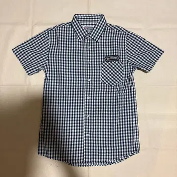 OUTDOOR PRODUCTS 체크 무늬 반팔 셔츠 M y2k swag