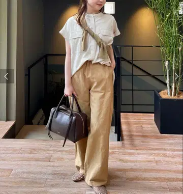 STATEOFMIND 스테이트 오브 마인 linen easypants