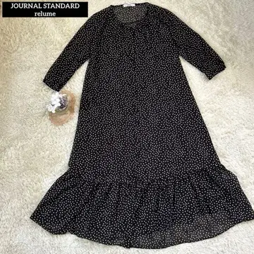 JOURNAL STANDARD relume 도트 롱 원피스