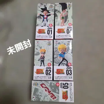 점프 50주년 월드 컬렉터블 피규어 vol.1 전 5종 미개봉