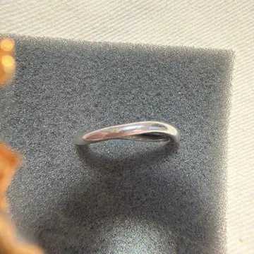 agete silver 커브 웨이브 반지