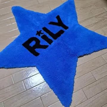 RILY 러그 블루