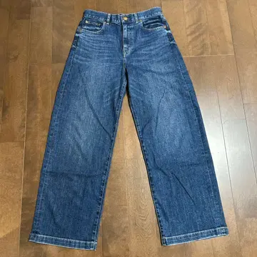 23구 DENIM 스트레치 와이드 팬츠 인디고 블루 M 사이즈