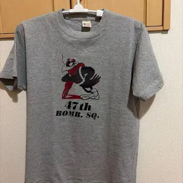Buzz Rickson 47th BOMB SQ 티셔츠