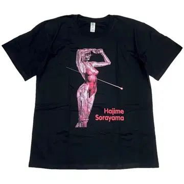 Hajime Sorayama T셔츠 블랙 쿠야마 하지메 L black 로보