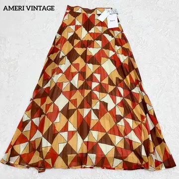 새상품 AMERI VINTAGE HEATHER RETRO SKIRT