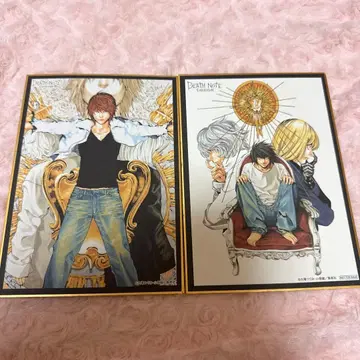 DEATH NOTE 데스노트 색지 야가미 라이토 L 니아 멜로