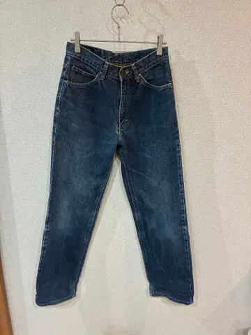 Lee 여성용 데님 팬츠 청바지 인디고 블루 일본제