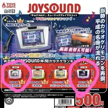 JOYSOUND 곡NAVI 뮤직 플레이 마스코트 2종 세트