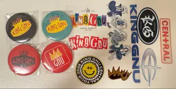 King Gnu 캔뱃지 스티커