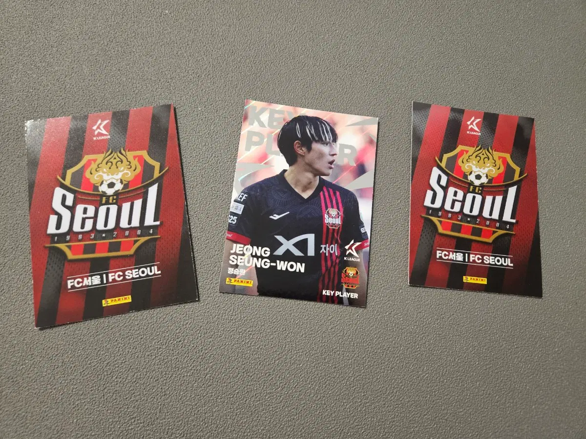 2025 k리그 파니니 서울fc 정승원 로고 카드