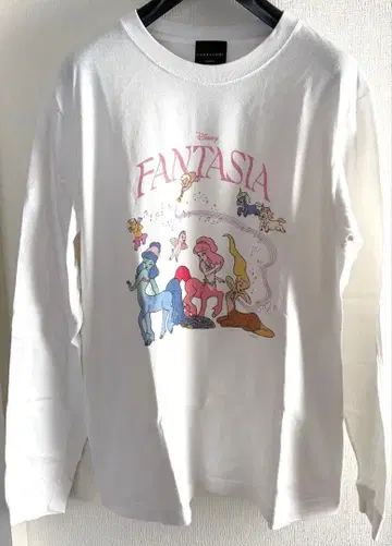 새상품급 Disney FANTASIA 긴팔 티셔츠 M