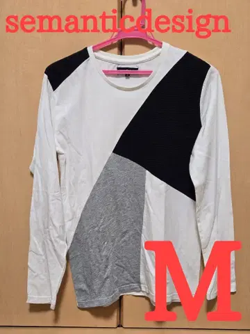 [semanticdesign] 앙상블 긴팔 티셔츠 (M)