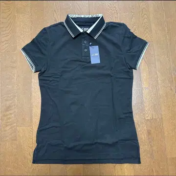 미사용 ARMANI JEANS 아르마니 청바지 블랙 피케 셔츠