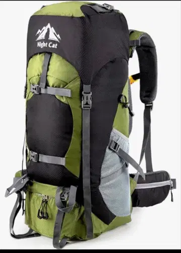 Night Cat 등산 백팩 70L 대용량 경량 발수 방재 캠핑