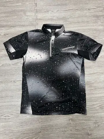 OAKLEY 오클리 골프 셔츠 물방울 패턴 남성용 JPN L