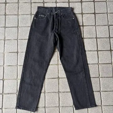 90s Calvin Klein 블랙 데님 28인치