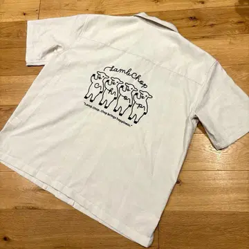 graniph 그라니프 멋진 라무초프 오픈 카라 셔츠 L 사이즈