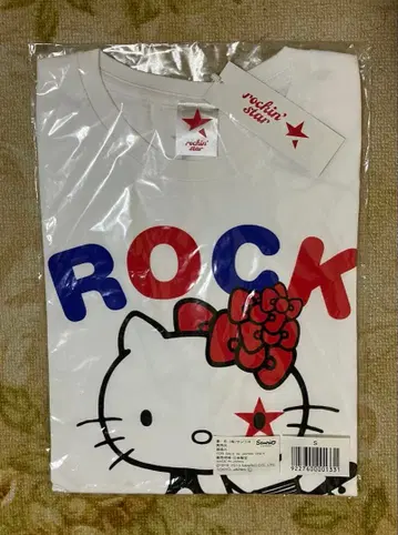 [미사용 새상품] rockin'star Hello Kitty 티셔츠 S사이즈