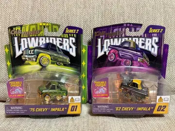 2대 세트 62 75 시보레 임팔라 cartuned 로우라이더