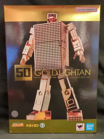 반다이 초합금혼 황금전사 골드라이탄 CHOGOKIN 50th Ver. GX32SP