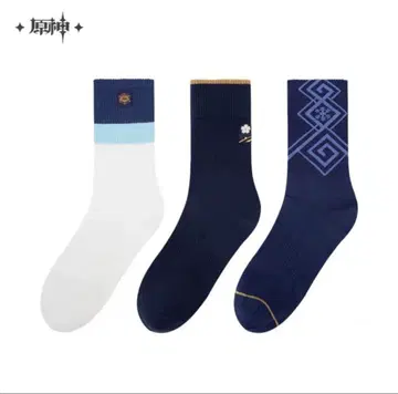 카미사토 아야카 원신 양말 3켤레 공식 정품