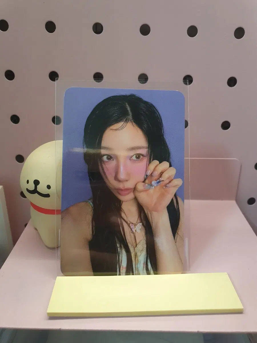 소녀시대 태연 10주년 전시회 10만원 포카