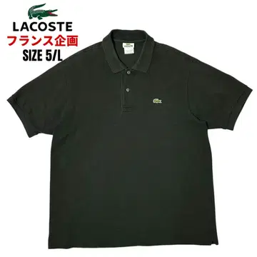 LACOSTE 라코스테 프랑스 기획 L1212 피케 셔츠 블랙 L