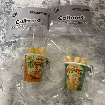 Calbee 플러스 미니어처 마커 포테리코 자가리코 메지루시 액세서리
