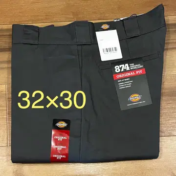 [미사용 새상품] 디키즈 874 차콜 32 x 30
